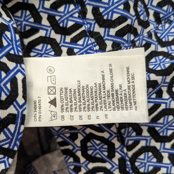 Women pants HM size 6 geometric print - Picture 3 of 3